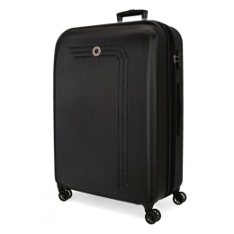 Βαλίτσα Μεσαία Riga 5999261 70x49x27cm Black Movom
