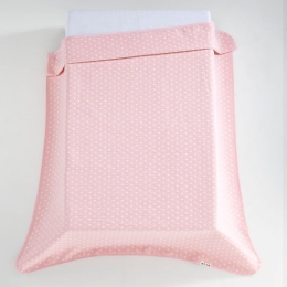 Κουβέρτα Βρεφική Ecology Pink Mora Αγκαλιάς 80x110cm Βαμβάκι-Πολυέστερ
