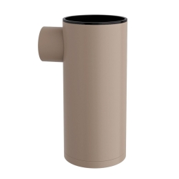 Ποτηροθήκη Επιτοίχια 86-103 6x12cm Matte Beige Pam&Co Ορείχαλκος