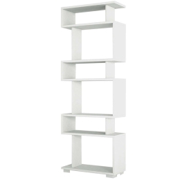 Βιβλιοθήκη Blok 745DCD3605 60x19,5x165cm White