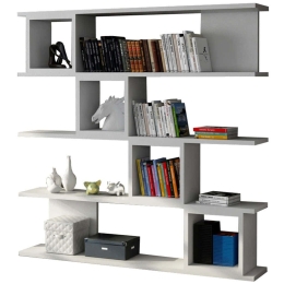 Βιβλιοθήκη Wind 745DCD3618 120x19,5x119,9cm White