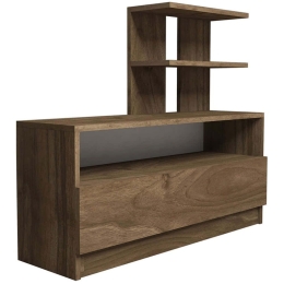 Παπουτσοθήκη Airy 802CLP3907 100x29,6x85cm Walnut Particle Board, Melamine