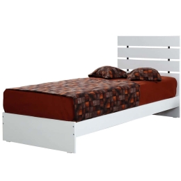 Κρεβάτι Fuga (Για Στρώμα 90x200cm) 801CMY5302 95x205x100cm White Μονό