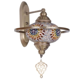 Φωτιστικό Τοίχου - Απλίκα Yeni 846STL2751 25x44x30cm E27 40W Multi Opviq