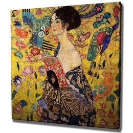 Πίνακας Καμβάς 265VGA1107 45x45cm Multi Wallity Τετράγωνοι Ξύλο, Καμβάς