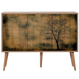 Μπουφές Mega 863SPH3941 120x36x90cm Multi Μοριοσανίδα, Μελαμίνη