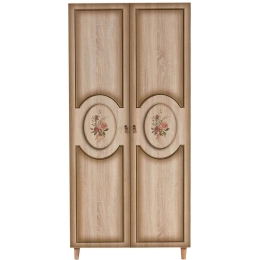 Ντουλάπα Δίφυλλη Stil 863SPH4203 90x52x192cm Multi-Oak Δίφυλλη