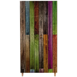 Ντουλάπα Δίφυλλη Stil 863SPH4204 90x52x192cm Multi Δίφυλλη