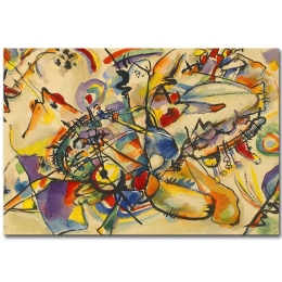 Πίνακας Καμβάς 249CVT1539 100x70cm Multi Wallity Οριζόντιοι Ξύλο, Καμβάς