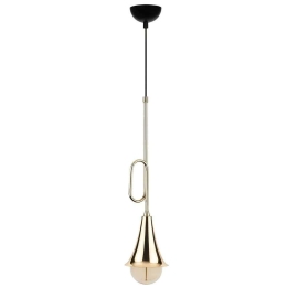 Φωτιστικό Οροφής Sarmal 892OPV1409 Φ13x154cm E27 40W Gold Opviq