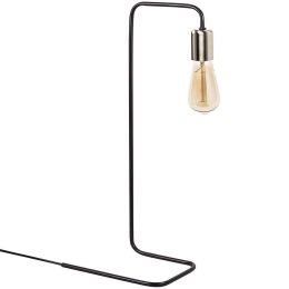 Φωτιστικό Επιτραπέζιο Denge 892OPV1120 17x28x55cm 1xE27 40W Nickel-Black Opviq