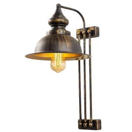 Φωτιστικό Τοίχου - Απλίκα Saglam 892OPV1235 28x32x53cm 1xE27 40W Antique Opviq
