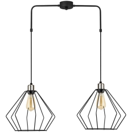 Φωτιστικό Οροφής Maden 892OPV1489 80x33x100cm 2xE27 40W Nickel-Black Opviq