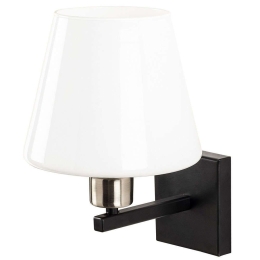 Φωτιστικό Τοίχου - Απλίκα Profil 892OPV1254 22x25x25cm E27 40W Black-White Opviq