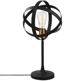 Φωτιστικό Επιτραπέζιο Gezegen 892OPV1124 Φ24x50cm 1xE27 40W Gold-Black Opviq