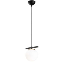 Φωτιστικό Οροφής Uzum 892OPV1613 17x15x124cm 1xE27 40W Black-White Opviq