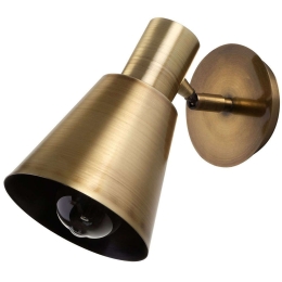 Φωτιστικό Τοίχου - Απλίκα Kem 892OPV1295 25x14x22cm 1xE27 40W Gold Opviq