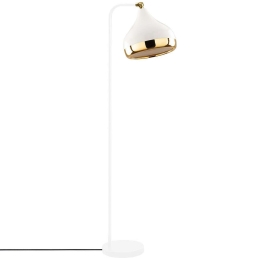 Φωτιστικό Δαπέδου Yildo 892OPV1131 30x17x120cm E27 40W White-Gold Opviq