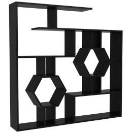 Βιβλιοθήκη Tamara 875ZNA3640 134x22x134cm Black