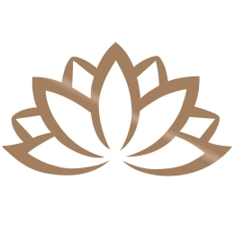 Διακοσμητικό Τοίχου Lotus Flower 891TNL1626 60x35cm Copper Wallity Μέταλλο