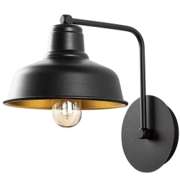Φωτιστικό Τοίχου - Απλίκα Berceste 521SHN2142 19x27x24cm 1xE27 40W Black Opviq