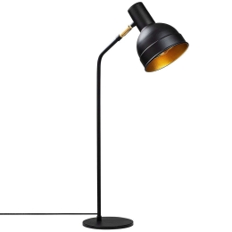 Φωτιστικό Επιτραπέζιο Berceste 521SHN2160 17x37x76cm 1xE27 40W Black-Gold Opviq