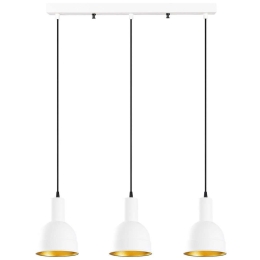 Φωτιστικό Οροφής - Ράγα Berceste 521SHN3269 67x17x118cm 3xE27 40W White Opviq
