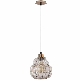 Φωτιστικό Οροφής Safderun 521SHN3333 Φ20x111cm 1xE27 40W Copper Opviq