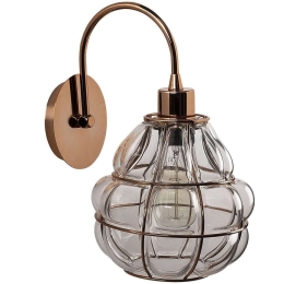 Φωτιστικό Τοίχου - Απλίκα Safderun 521SHN2169 23x27x30cm 1xE27 40W Copper Opviq