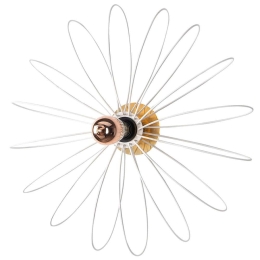 Φωτιστικό Τοίχου - Απλίκα Hemdem 521SHN2203 58x12x58cm 1xE27 40W White Opviq
