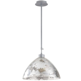 Φωτιστικό Οροφής Bergama 525NOR1127 Φ34x85cm E27 40W Silver Opviq