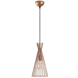Φωτιστικό Οροφής Mezopotamya 525NOR1601 Φ20x136cm 1xE27 40W Copper Opviq