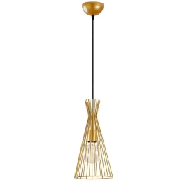 Φωτιστικό Οροφής Mezopotamya 525NOR1602 Φ20x136cm 1xE27 40W Gold Opviq