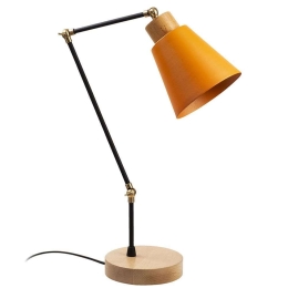 Φωτιστικό Επιτραπέζιο Manavgat 525NOR2115 Φ14x52cm E27 40W Multi-Orange Opviq
