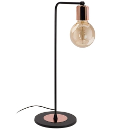 Φωτιστικό Επιτραπέζιο Harput 525NOR2171 Φ17x52cm 1xE27 40W Black-Copper Opviq