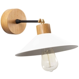 Φωτιστικό Τοίχου - Απλίκα Manavgat 525NOR3146 Φ24x20cm 1xE27 40W Natural-White Opviq
