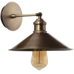 Φωτιστικό Τοίχου - Απλίκα Berceste 525NOR3153 Φ24x20cm 1xE27 40W Gold Opviq