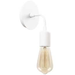 Φωτιστικό Τοίχου - Απλίκα Harput 525NOR3190 Φ12x20cm 1xE27 40W White Opviq