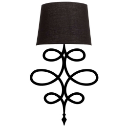 Φωτιστικό Τοίχου - Απλίκα Asaf 892OPV1335 15x28x62cm E27 40W Black Opviq