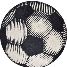Χαλί Ball Black-White Conceptum Hypnose 140X140cm Round