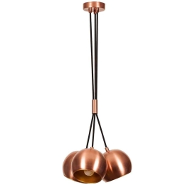 Φωτιστικό Οροφής Sivani 527ABY1731 Φ30x108cm 3xE27 40W Bronze-Gold Opviq