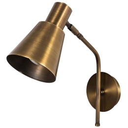Φωτιστικό Τοίχου - Απλίκα Sivani 527ABY3142 14x36x40cm 1xE27 40W Gold Opviq