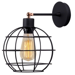Φωτιστικό Τοίχου - Απλίκα Fellini 527ABY3178 20x23x32cm 1xE27 40W Black Opviq