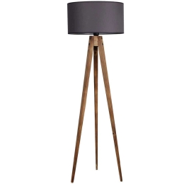 Φωτιστικό Δαπέδου Tripod 534LUN2192 50x153cm E27 60W Brown-Grey Opviq