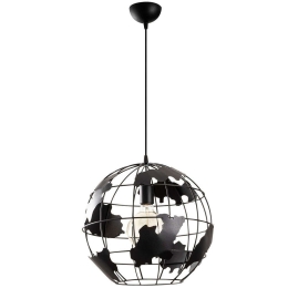 Φωτιστικό Οροφής Fellini 892OPV1794 Φ40x110cm 1xE27 40W Black Opviq