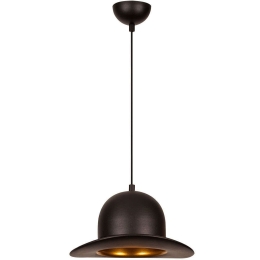 Φωτιστικό Οροφής Sivani 527ABY1818 Φ28x113cm E27 40W Black Opviq