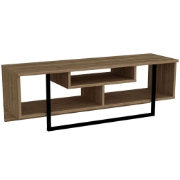 Έπιπλο Τηλεόρασης Asal 875ZNA3047 119,4x35,2x40,2cm Walnut-Black