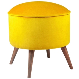 Σκαμπό Buena Park 558ZEN1328 45x43cm Yellow