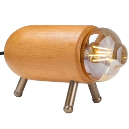 Φωτιστικό Επιτραπέζιο Kavuk 521SHN2216 10x15x13cm 1xE27 40W Natural Opviq