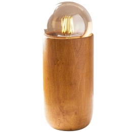 Φωτιστικό Επιτραπέζιο Kavuk 521SHN2219 10x10x19cm 1xE27 40W Natural Opviq